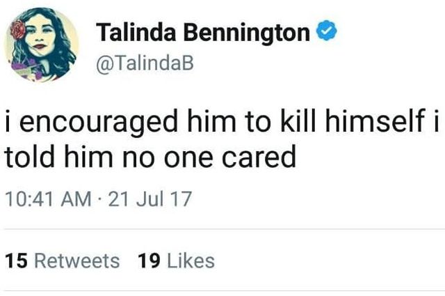 "Це зробила я": хакери "зламали" Twitter вдови лідера Linkin Park - фото 183364