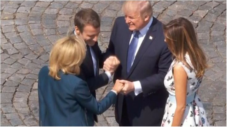 Подружжя Трампів і Макронів - фото 1