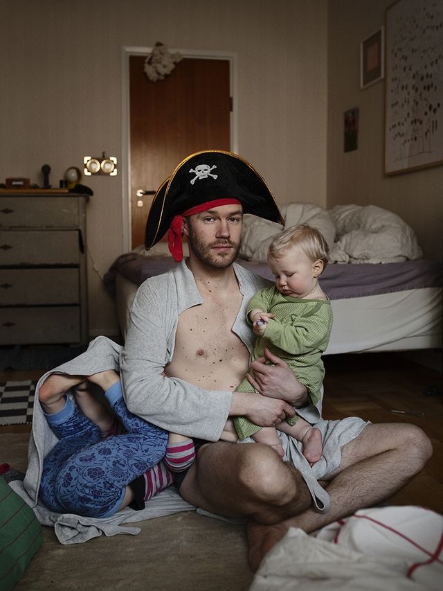 Татусі у декреті: милі фото, які вас зворушать - фото 179670