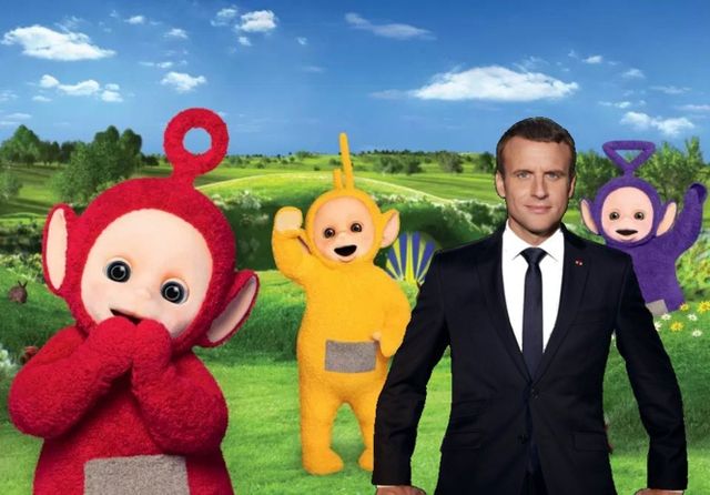 Перший офіційний знімок Макрона став новим мемом: курйозні фотожаби - фото 178531