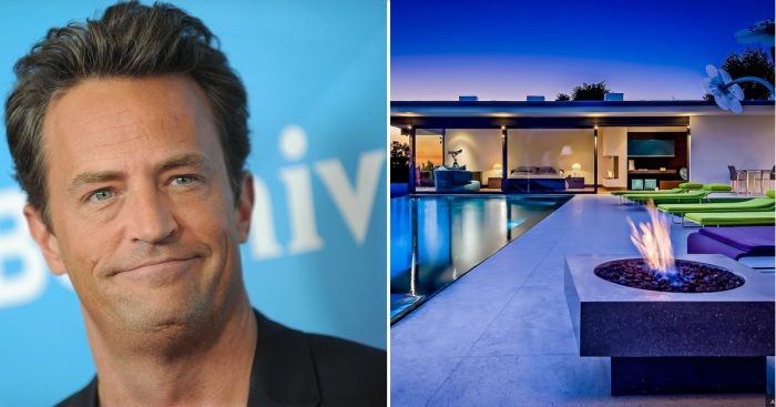 Як виглядає скляний будинок Меттью Перрі