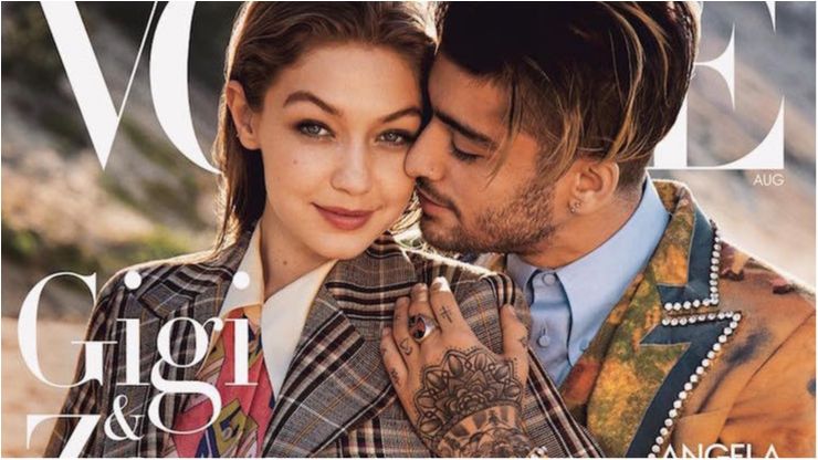Джіджі Хадід з'явилася на обкладинці Vogue зі своїм бойфрендом: фотофакт