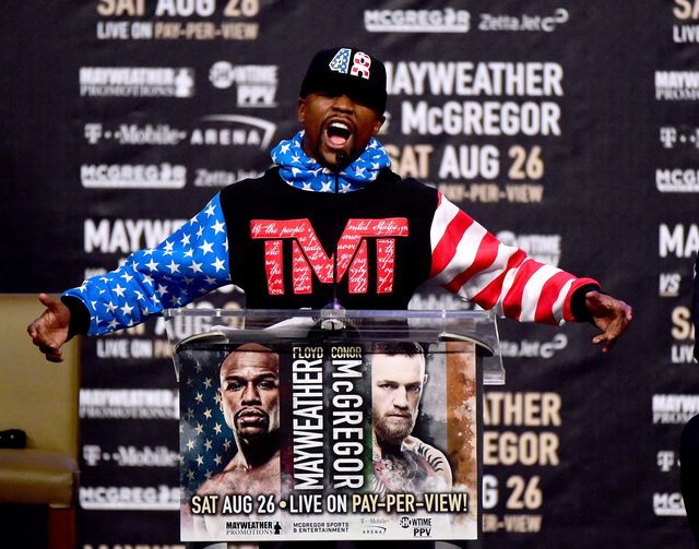 Мейвезер – Макгрегор: як пройшла дуель поглядів запеклих суперників - фото 180714