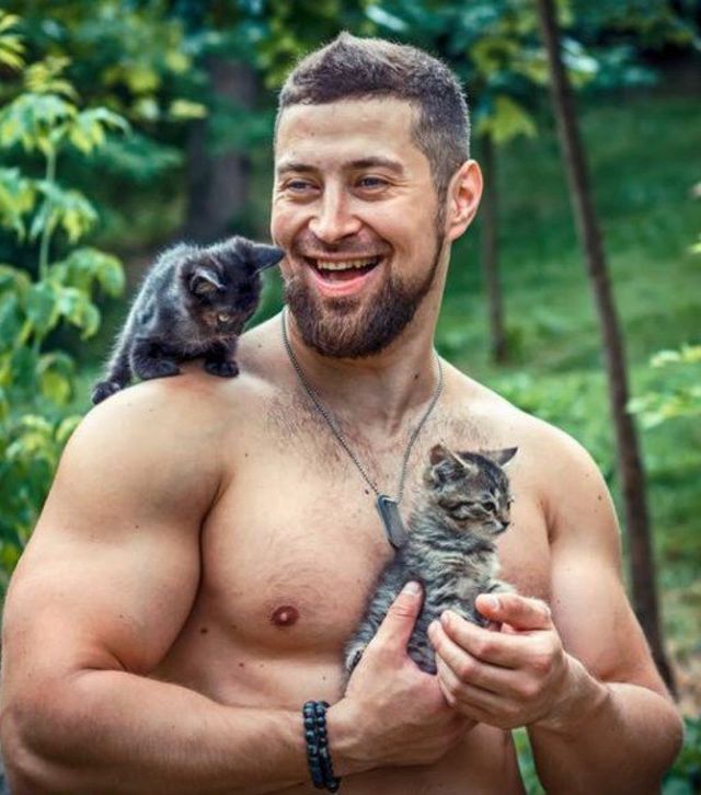 Ветерани АТО знялися у фотосесії, щоб привернути увагу до безпритульних тварин - фото 185433