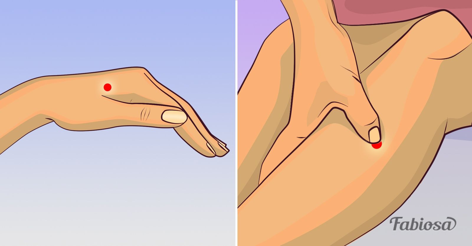 Помасажуйте кілька секунд ці 5 точок на тілі – і втома минеться