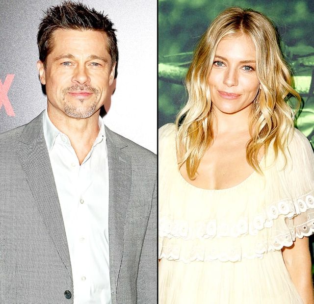 Бред Пітт та Сієна Міллер - фото 1