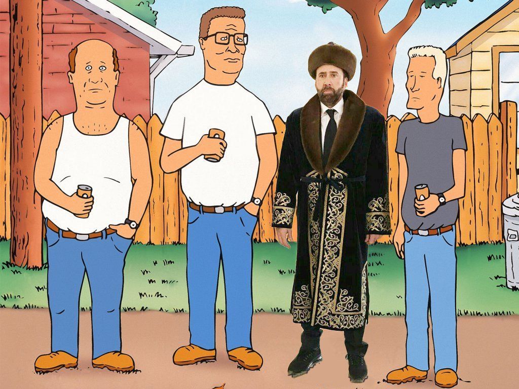 Ніколас Кейдж у казахському вбранні став новим мемом: курйозні фото