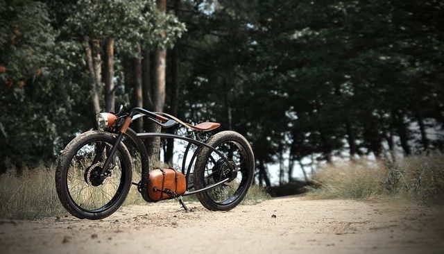 У Польщі створили унікальний електричний ретробайк - фото 184880