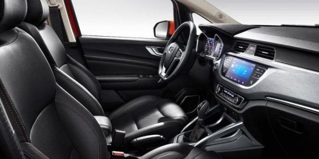 Geely розсекретив салон нового кросовера Vision X3 - фото 182733