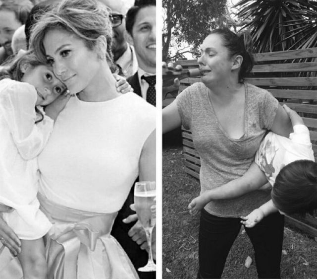 Сміхотливі пародії на знаменитостей: кумедні фото - фото 184720