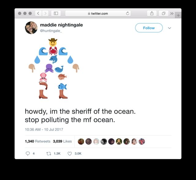 "Здоров, я шериф": Twitter захопили емодзі-поліцейські - фото 180671