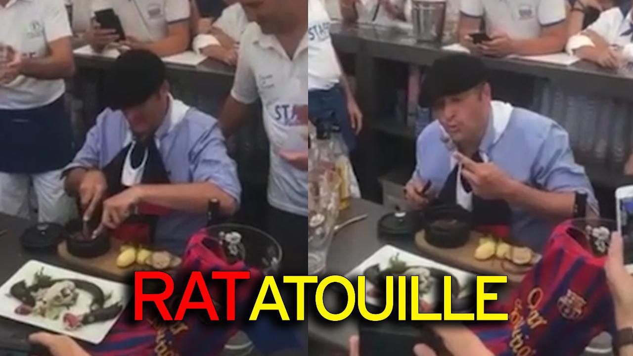 Мер французького міста з'їв щура через гучну поразку ПСЖ від "Барси": відеофакт