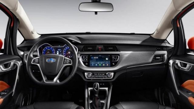 Geely розсекретив салон нового кросовера Vision X3 - фото 182734