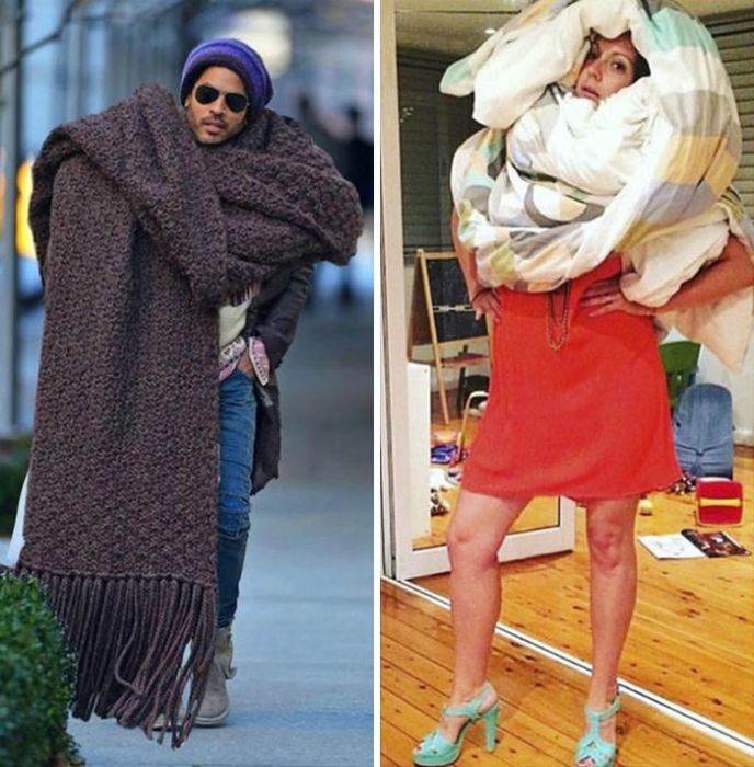 Сміхотливі пародії на знаменитостей: кумедні фото