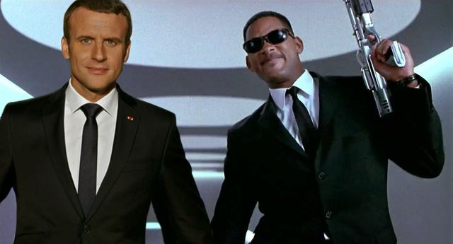 Перший офіційний знімок Макрона став новим мемом: курйозні фотожаби - фото 178539