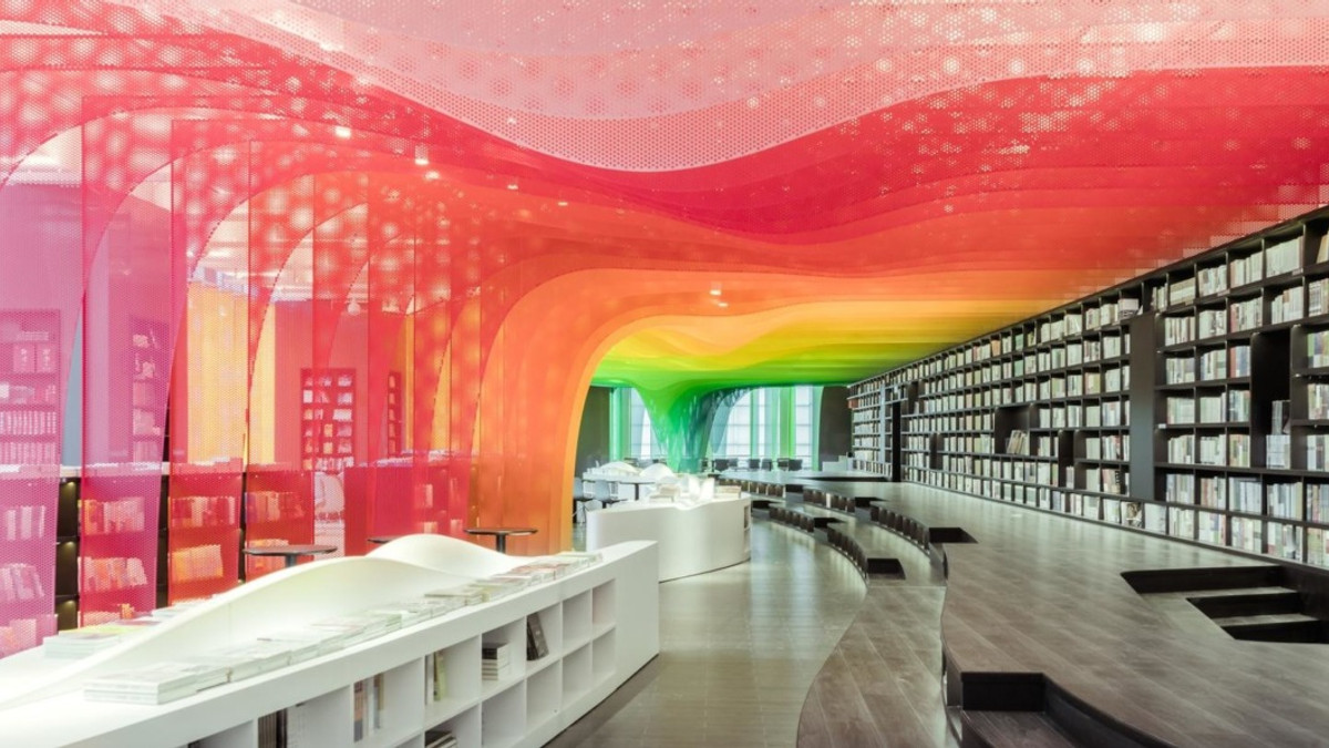 Книжковий магазин майбутнього у Китаї: вражаючі фото - фото 1