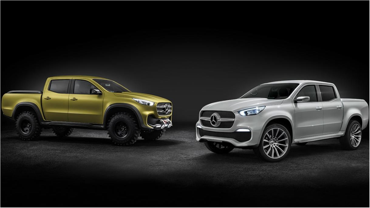 Mercedes представив перший серійний пікап X-Class