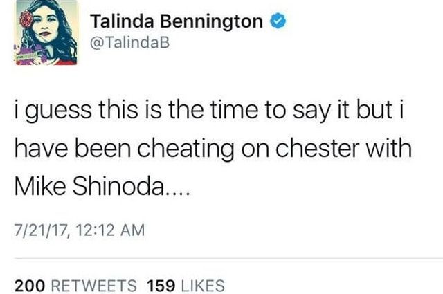 "Це зробила я": хакери "зламали" Twitter вдови лідера Linkin Park - фото 183365