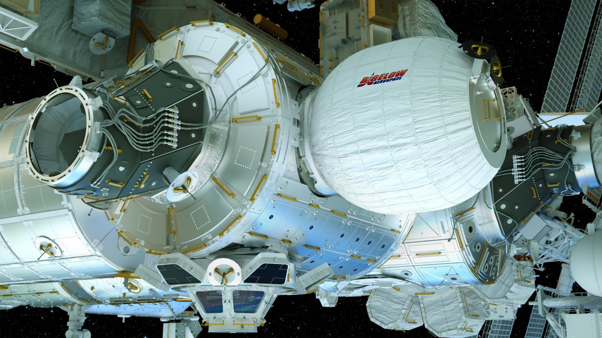 Надувний модуль BEAM, який пристикований до МКС - фото 1