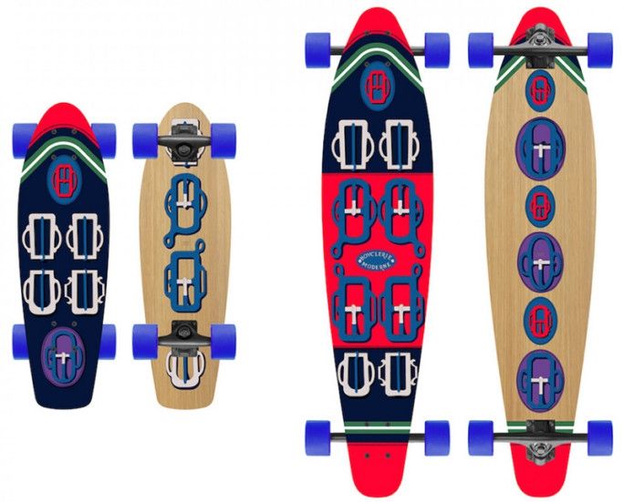 Дорожезні скейтборди від Hermès - фото 1