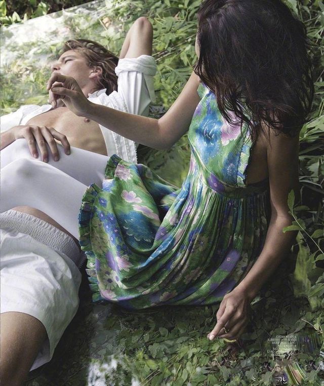 Просто друзі? Белла Хадід і Джордан Баретт знялися для Vogue Австралія - фото 190411