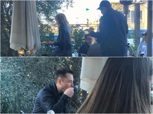 Ілона Маска застукали з колишньою дівчиною - фото 187980