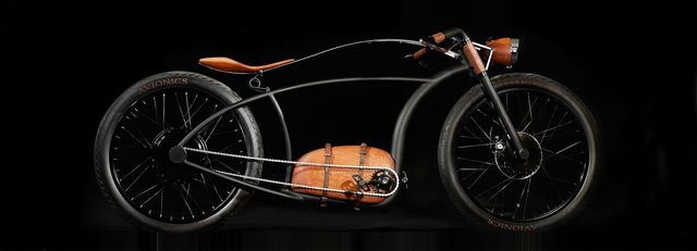 Як виглядає унікальний електричний ретровелосипед - фото 187176