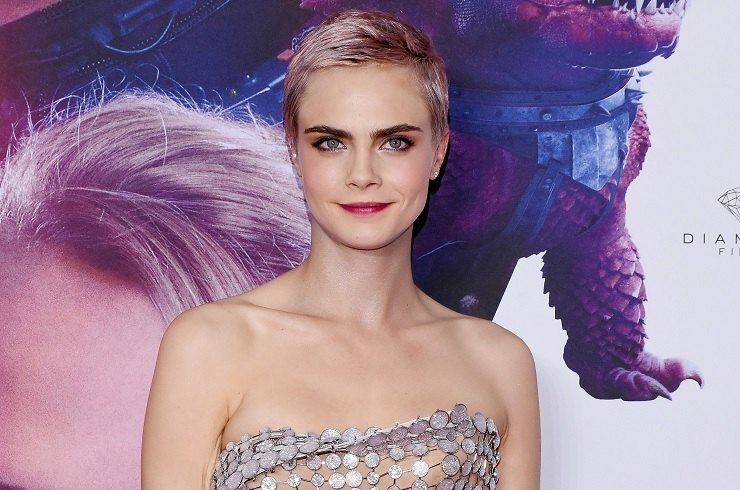 Кара Делевінь з'явилася на публіці в абсолютно прозорій сукні: ефектні фото