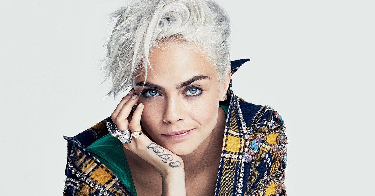 Кара Делевінь знялася у відвертій фотосесії для Elle (18+)