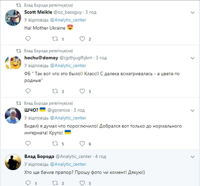 Український прапор замайорів над Донецьком: фотофакт - фото 192815