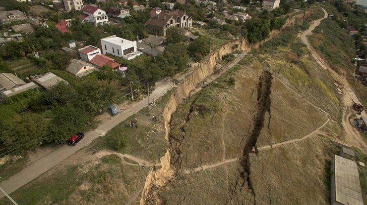 Масштабний зсув під Одесою - фото 1
