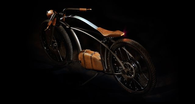 Як виглядає унікальний електричний ретровелосипед - фото 187179