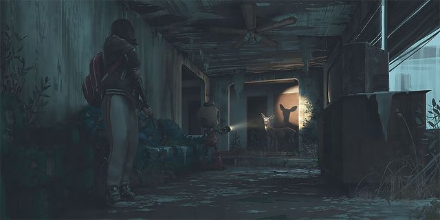 Дівчинка з роботом в альтернативних 90-х у США: вражаючі арти - фото 190156