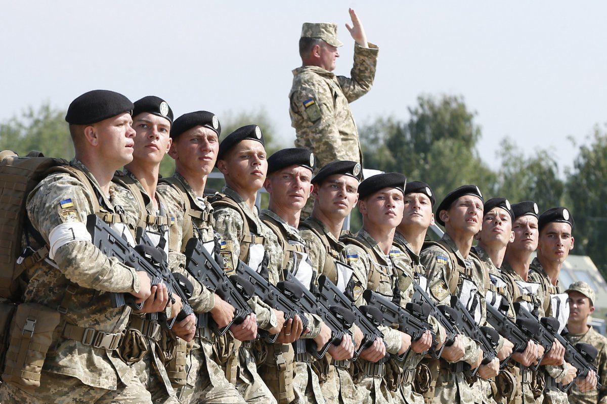 Репетицію параду до Дня Незалежності показали з висоти пташиного польоту