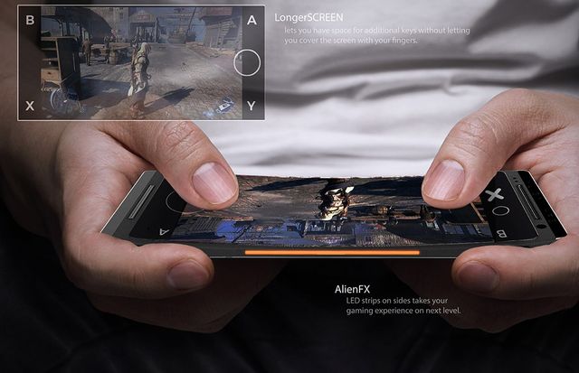 Вражаючий концепт ігрового смартфона Alienware з вигнутим екраном - фото 188994