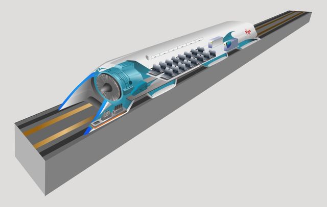 Капсулу Hyperloop розігнали до рекордної швидкості - фото 192123