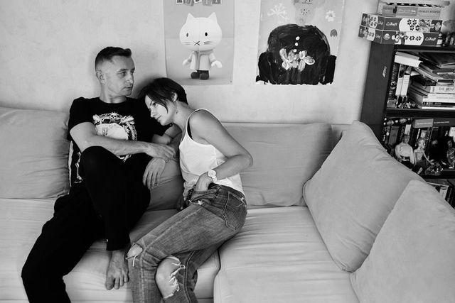 Сергій Жадан з колишньою дружиною - фото 190796