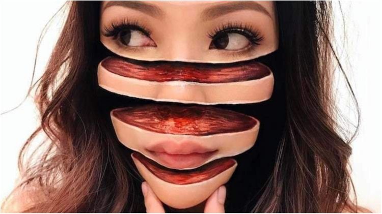 Ця дівчина робить грим, від якого стає по-справжньому моторошно