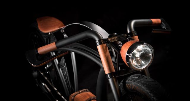 Як виглядає унікальний електричний ретровелосипед - фото 187172