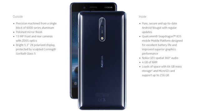 Флагман Nokia 8: все, що потрібно знати про новинку - фото 189212