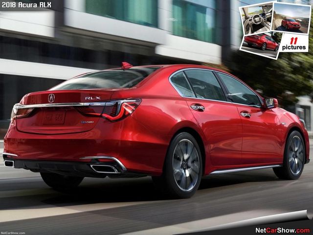 Як виглядає новенький седан Acura RLX 2018 - фото 187805