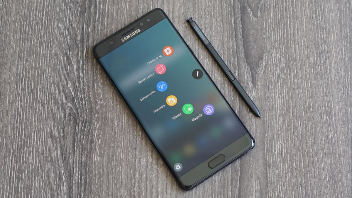 "Гарячий" Samsung  Galaxy Note7 - фото 1