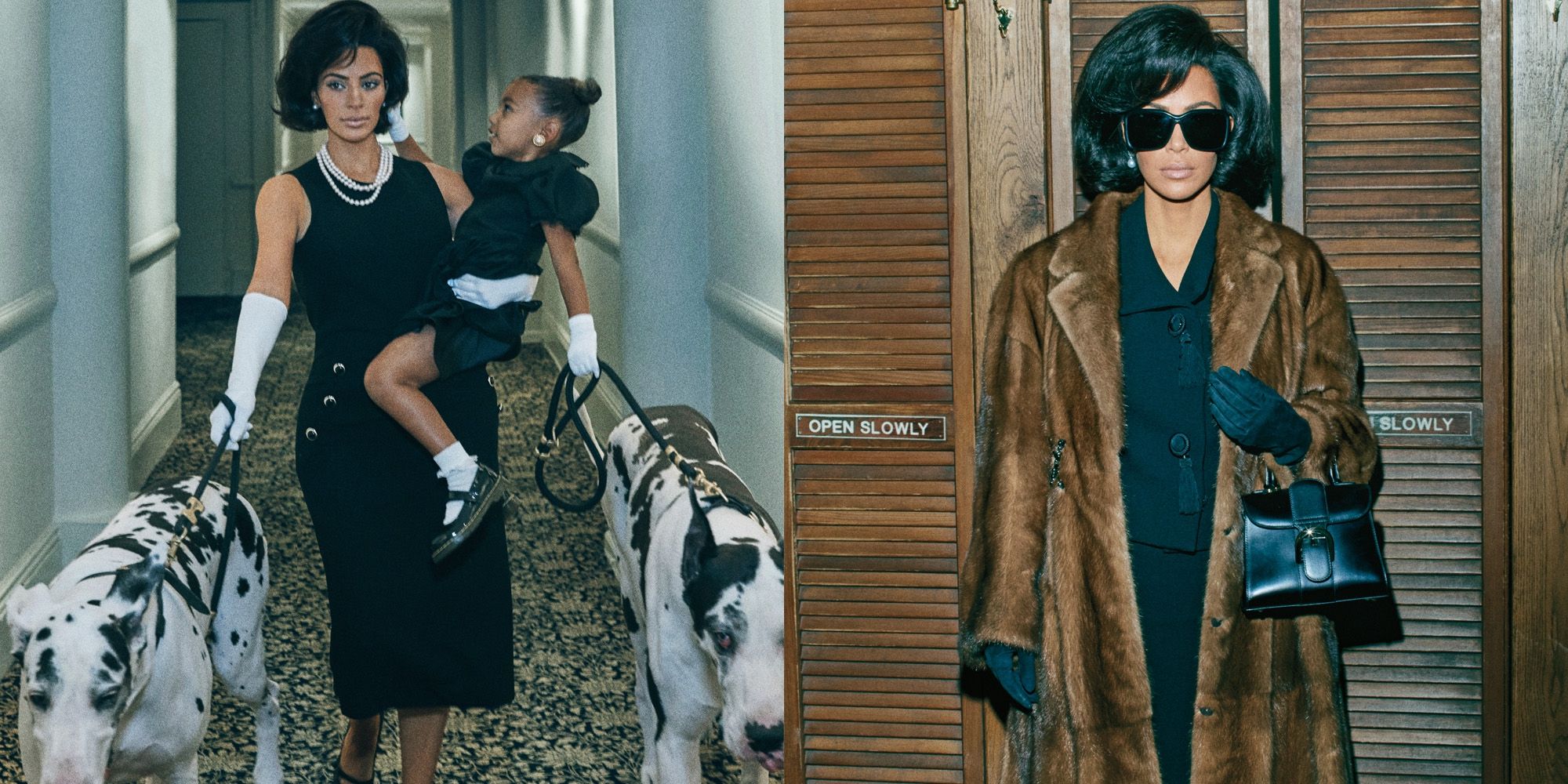 Кім Кардашян знялася в стильному образі Жаклін Кеннеді: ефектні фото