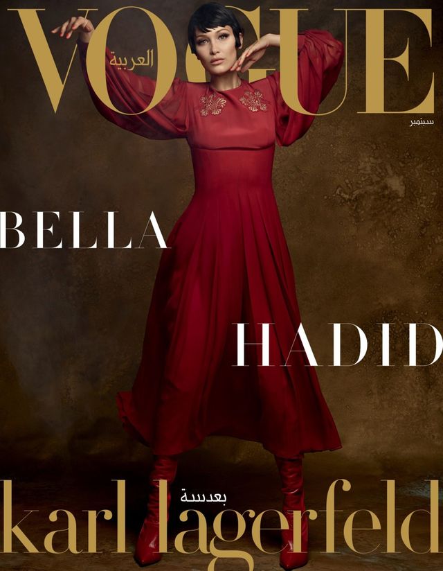 Неймовірна Белла Хадід знялася для Vogue Arabia - фото 188719