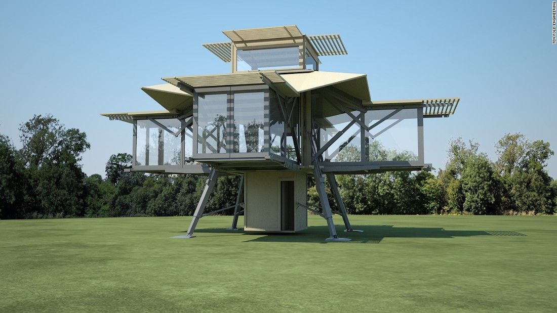 Британці вигадали новий тип розкладних помешкань