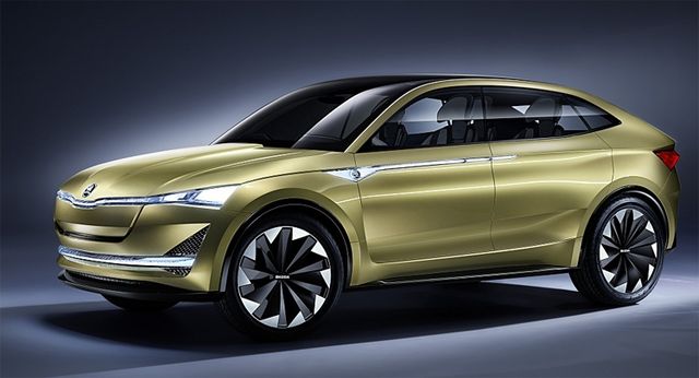 Оновлений концепт Skoda Vision E показали у Франкфурті - фото 195456