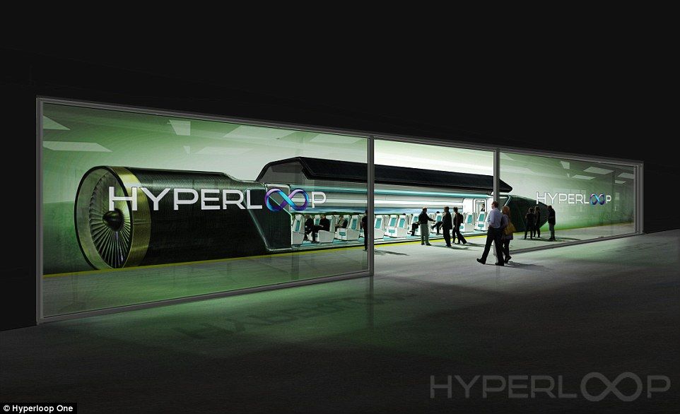 Hyperloop One вибрав країни для створення швидкісних доріг