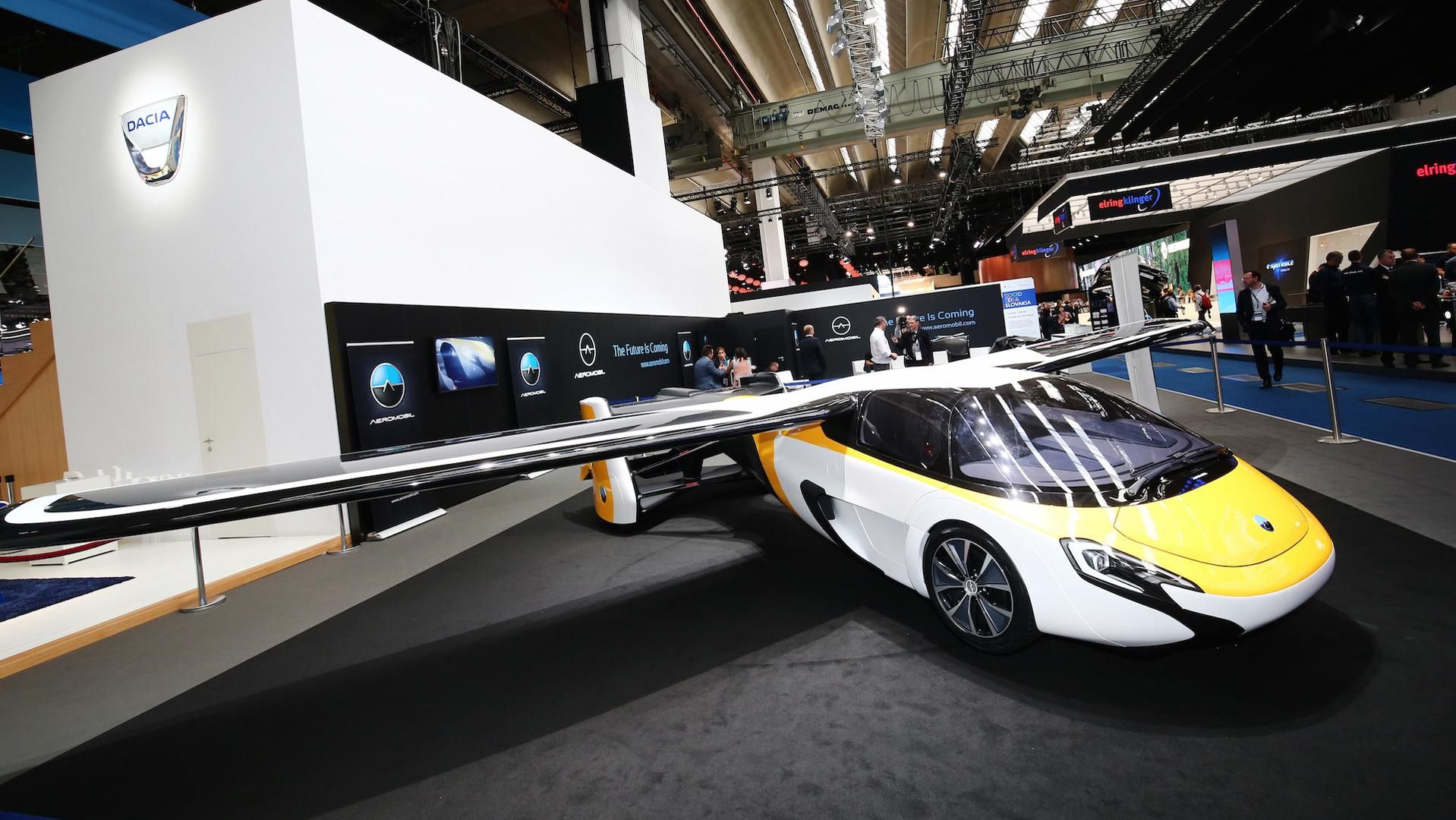 У Франкфурті представили фінальний прототип літаючого автомобіля