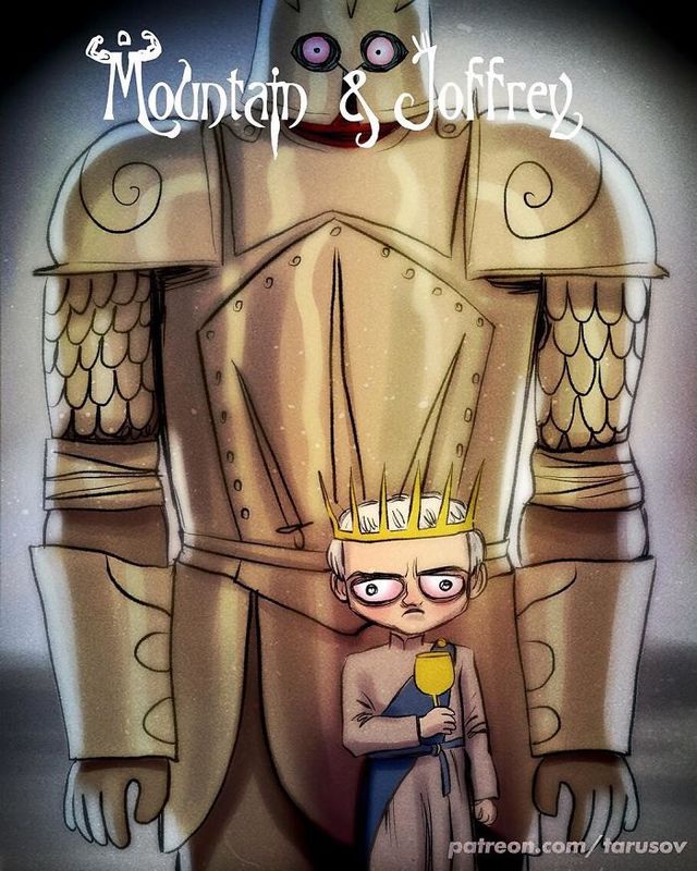 Якби Тім Бертон ілюстрував "Гру престолів": незвичайні арти - фото 193147