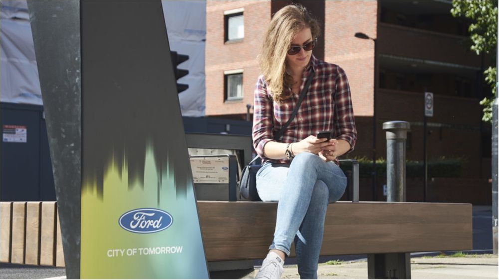 Ford розробив ідеальну лавку